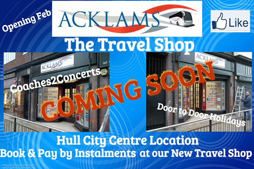 2013 - Hull Travel Shop Opens