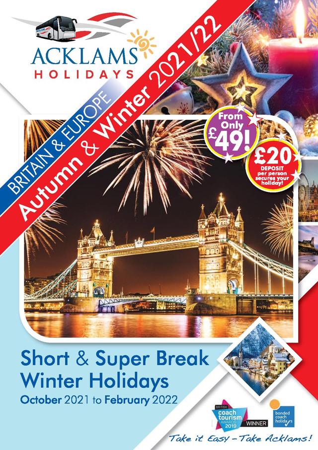 2021/22 Winter Short & Super Break Holidays